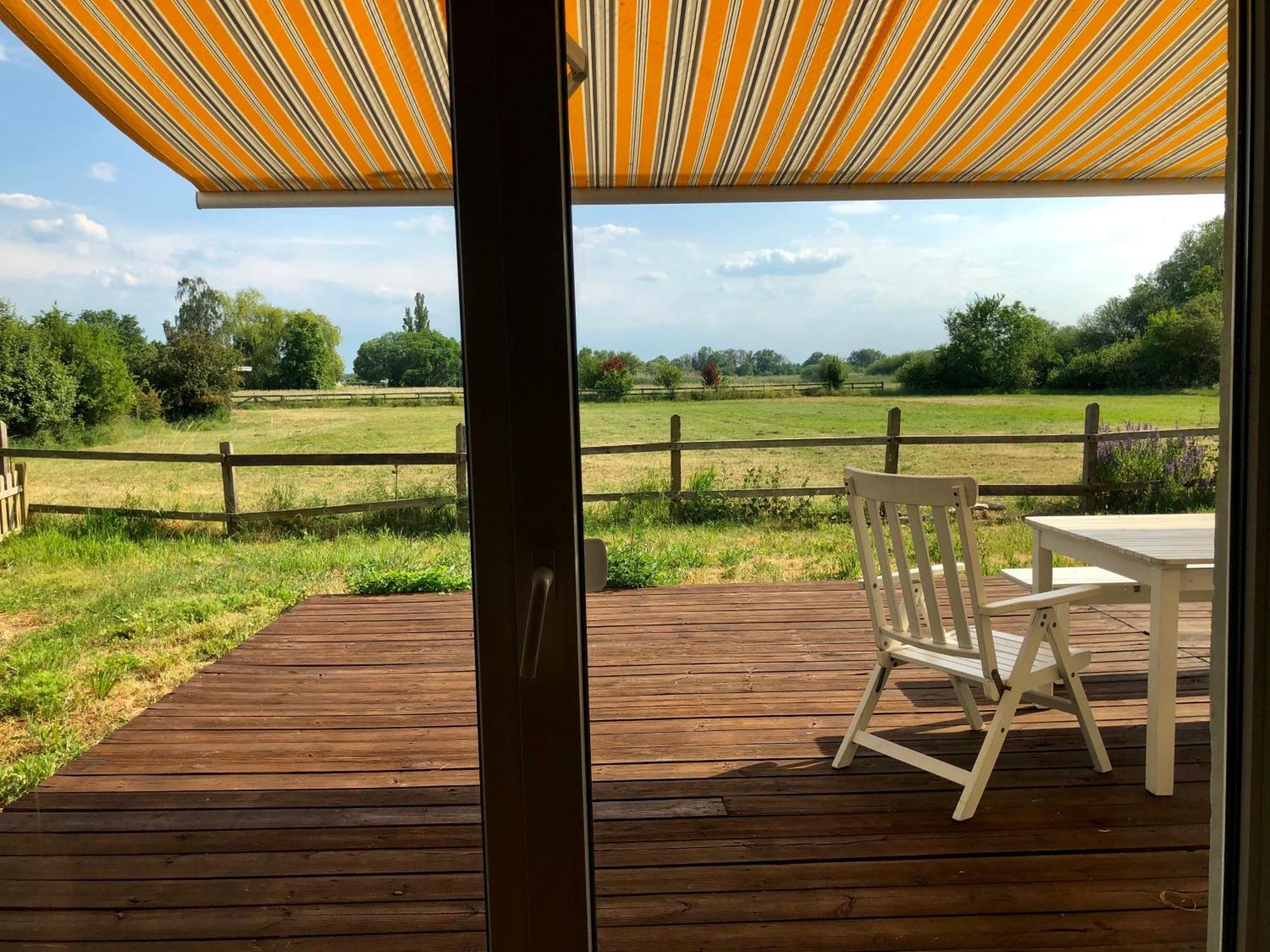 Neu - Ferien Auf Dem Bruderhof Am Pritzerber See Hohenferchesar Kültér fotó