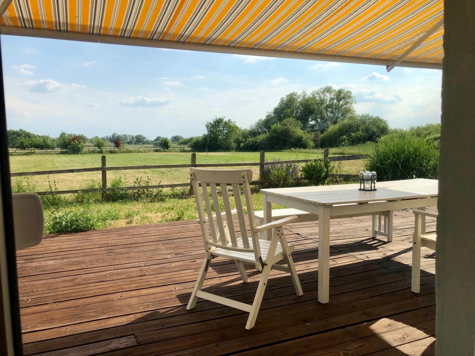 Neu - Ferien Auf Dem Bruderhof Am Pritzerber See Hohenferchesar Kültér fotó